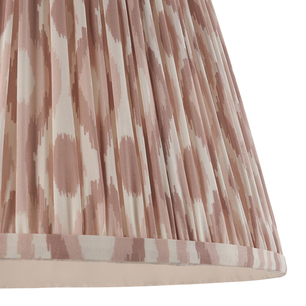 Auralis Ikat Floor Lamp with E27 Socket - Modern Handwoven Design for Living Room, Bedroom & Office Lighting
