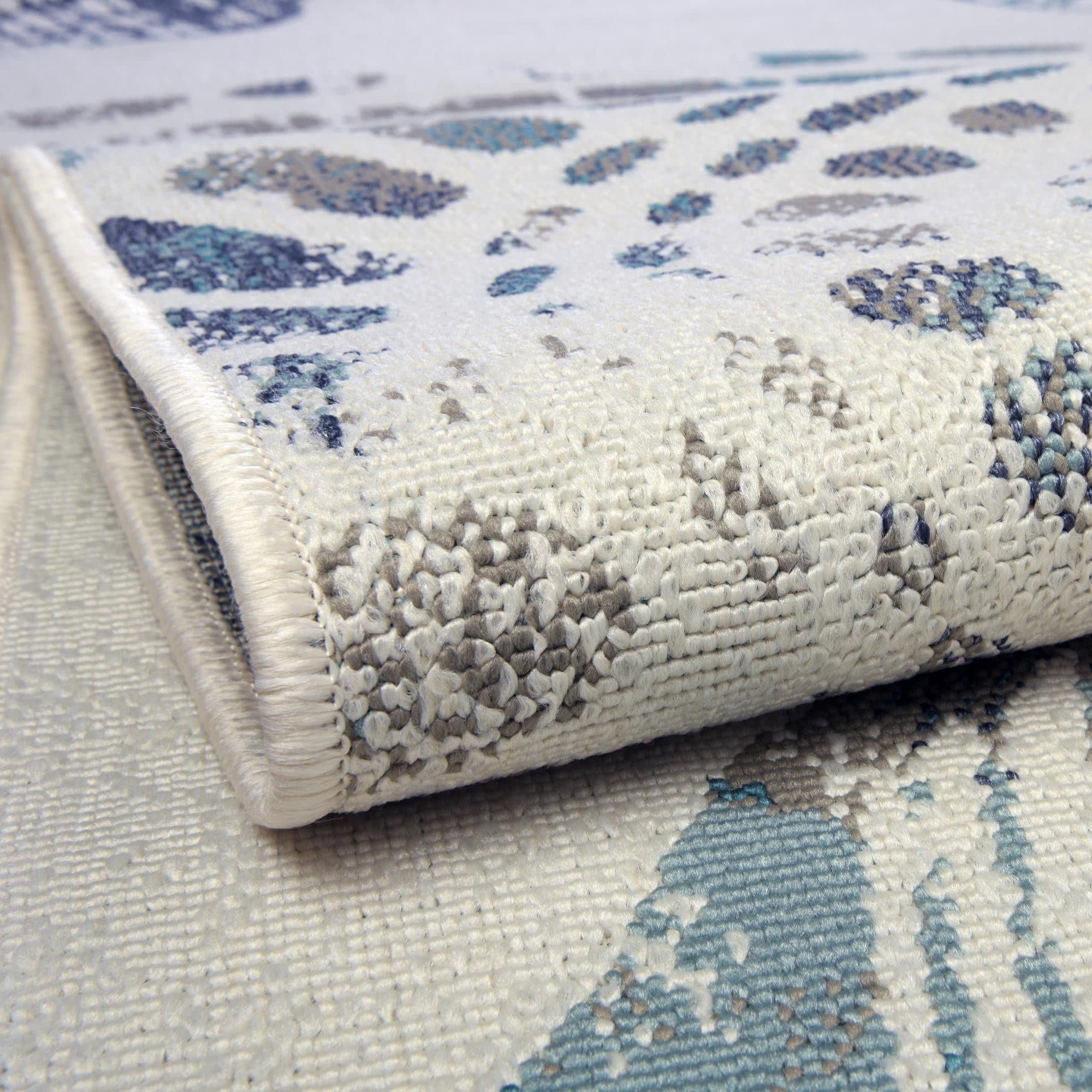 Unique Loom Outdoor Coastal Collection Area Rug - Bodrum (7'10
