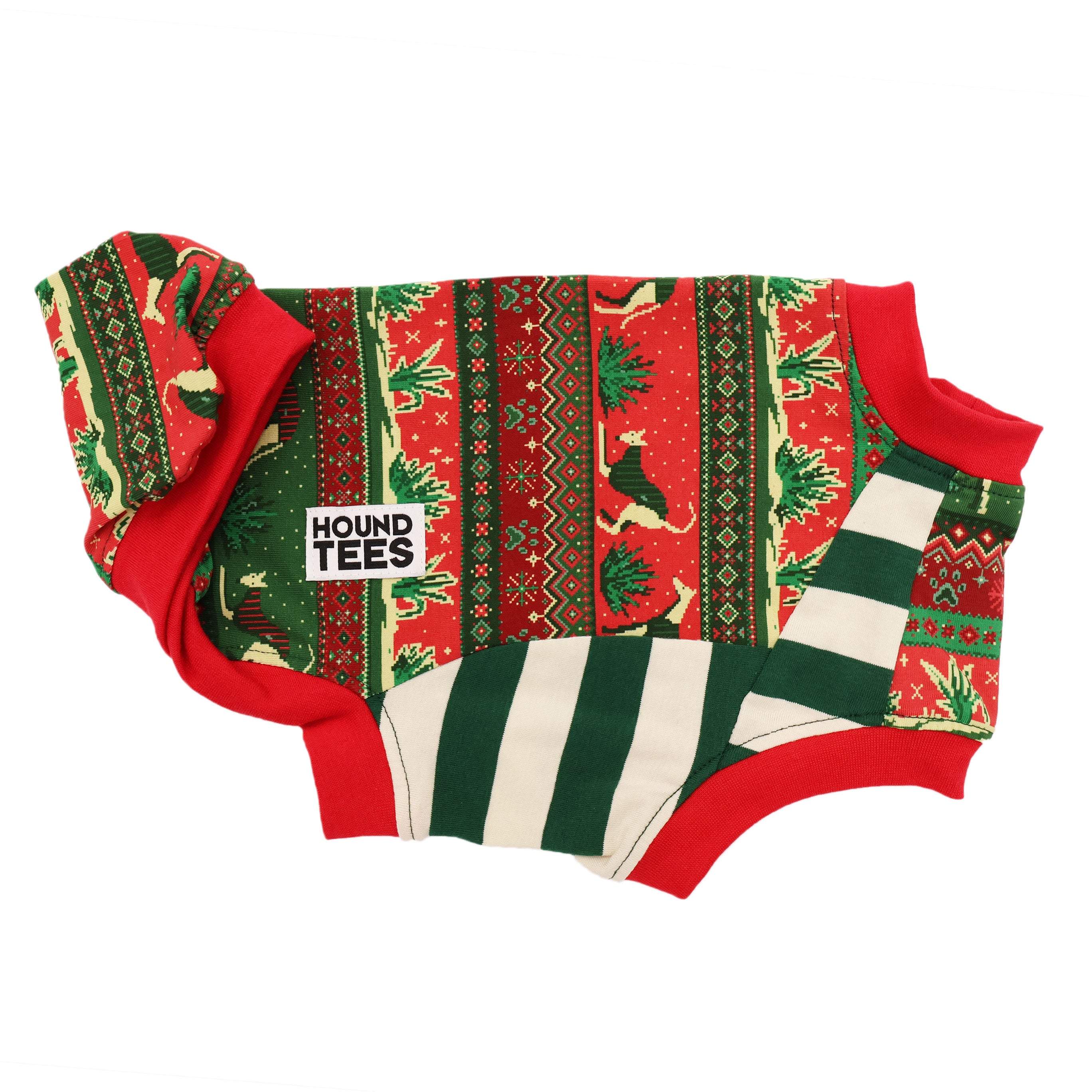 Iggy Christmas Sleeveless Dog T-Shirt - Festive Holiday Pet Apparel for Dogs & Puppies - Perfect for Christmas Photos, Parties & Gifts