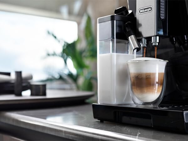 De'Longhi ECAM 44.660.B Super Automatic Espresso Machine - 15 Bar Pressure, LED Panel, Automatic LatteCrema Cappuccino, Self-Cleaning - Black - Perfect for Home & Office Coffee Lovers