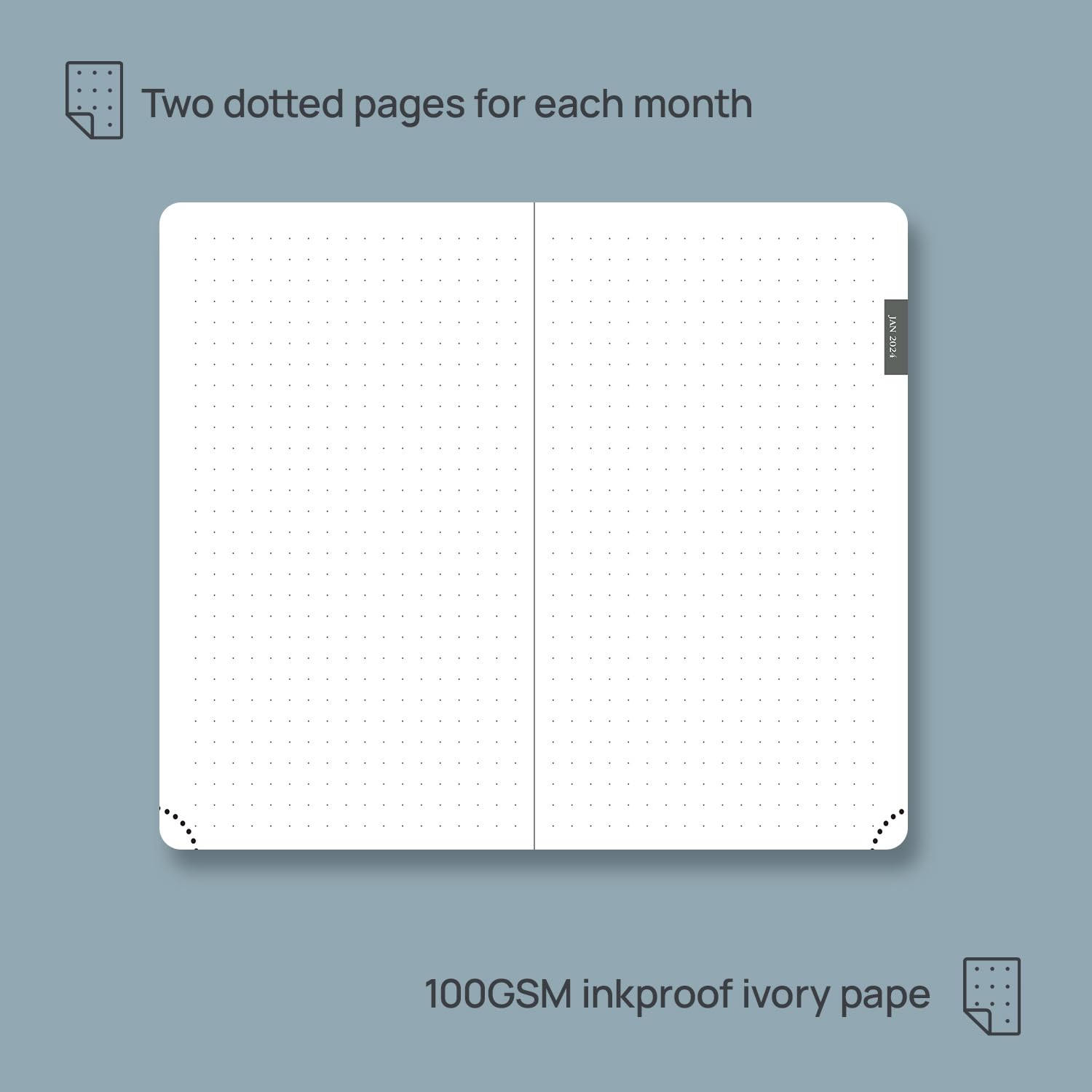 POPRUN 2024-2025 Monthly Planner - 2 Year Pocket Calendar with Hard Cover (January 2024 to December 2025) | 4