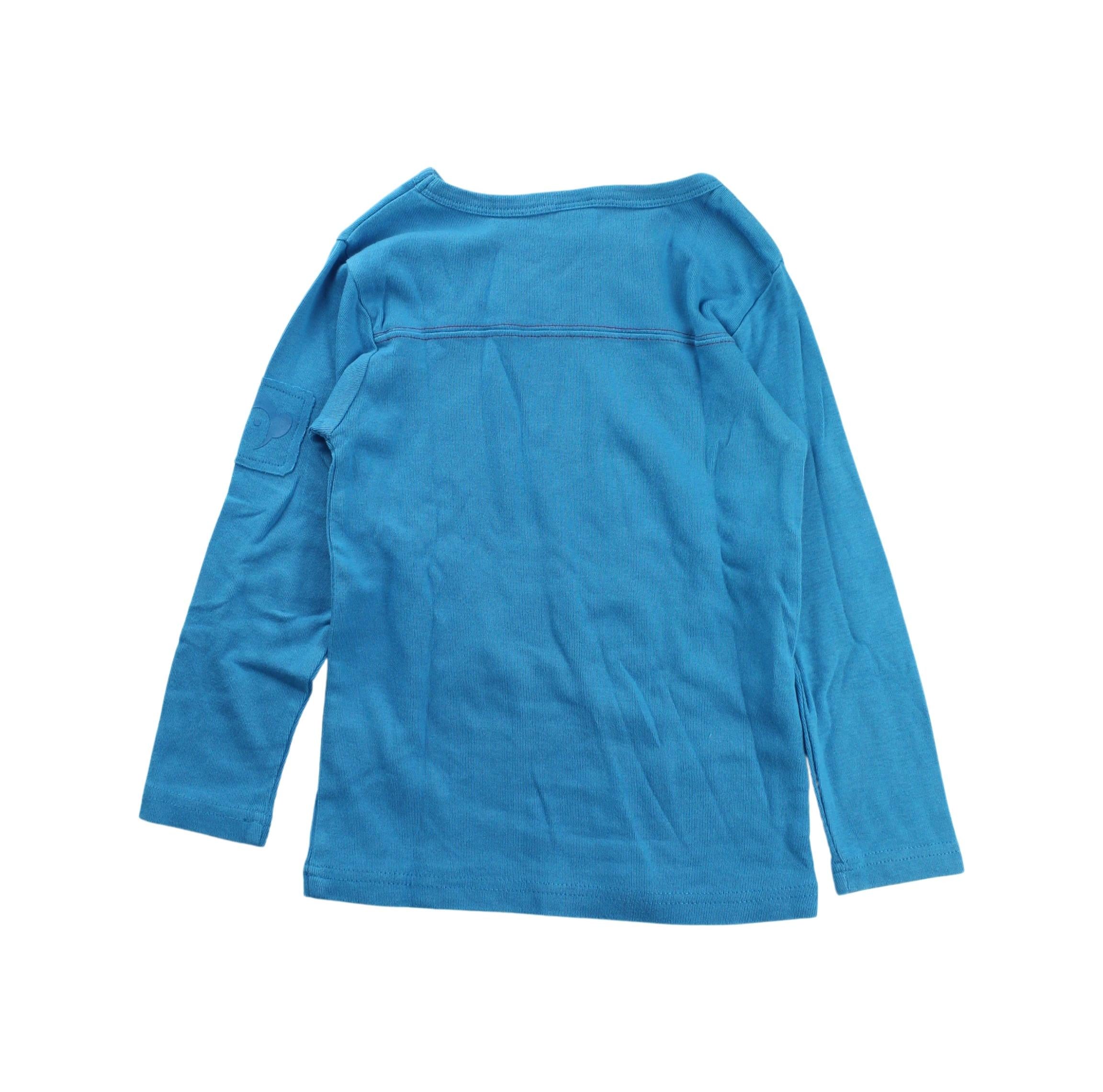 Appaman Boys' Long Sleeve Cotton T-Shirt 4T - Soft Casual Tee for Toddlers, Playdates & Everyday Wear