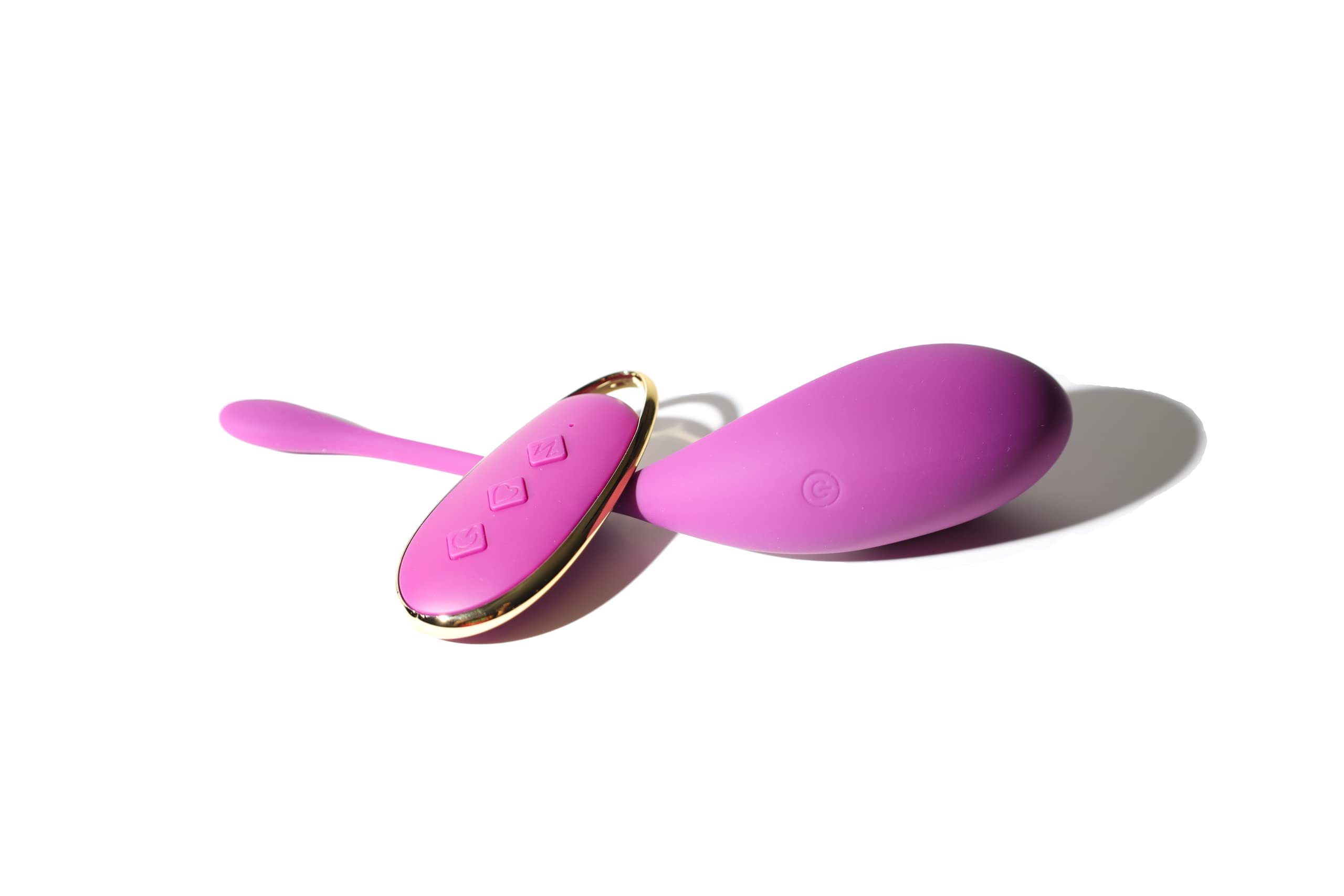 Premium Purple Vibrating Love Egg - G-Spot & Clitoral Stimulator for Women & Couples - Rechargeable Adult Sex Toy for Solo Play & Intimate Moments - Discreet & Powerful Pleasure Device