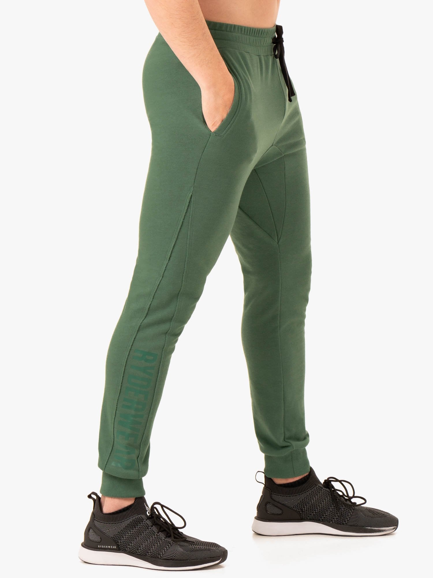Force Track Pant - Comfortable Athletic Joggers for Men & Women - Green - Perfect for Running, Gym & Casual Wear