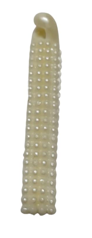 White Hair Claw Clips for Women & Girls - 4 Pack | Strong Grip Hair Accessories for Ponytail, Bun & Updo Hairstyles | Perfect for Home, Office & Special Occasions