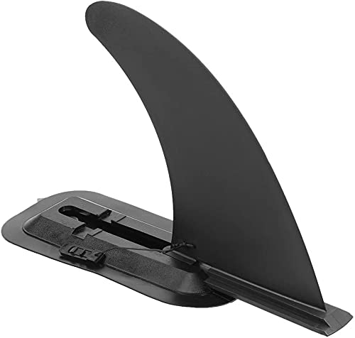 9 Inch Surfing Fin - Detachable SUP Fin for Longboard, Paddle Board & Kayak | Durable Center Fin & Tail Rudder for Enhanced Stability & Performance | Perfect for Ocean Surfing, SUP Adventures & Kayaking
