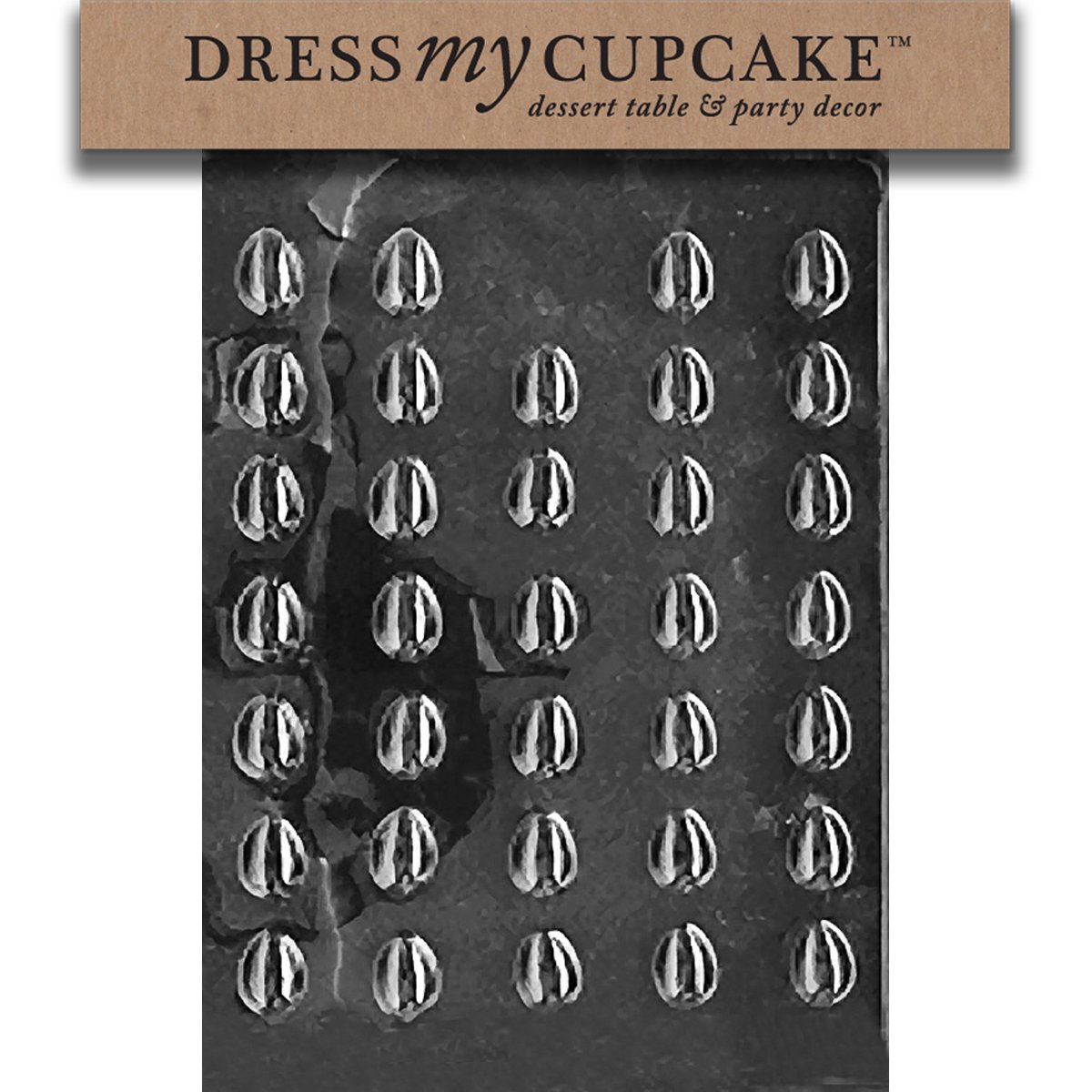 Chocolate Candy Mold Set of 6 - Dress My Cupcake for Tiny Eggs Decorations