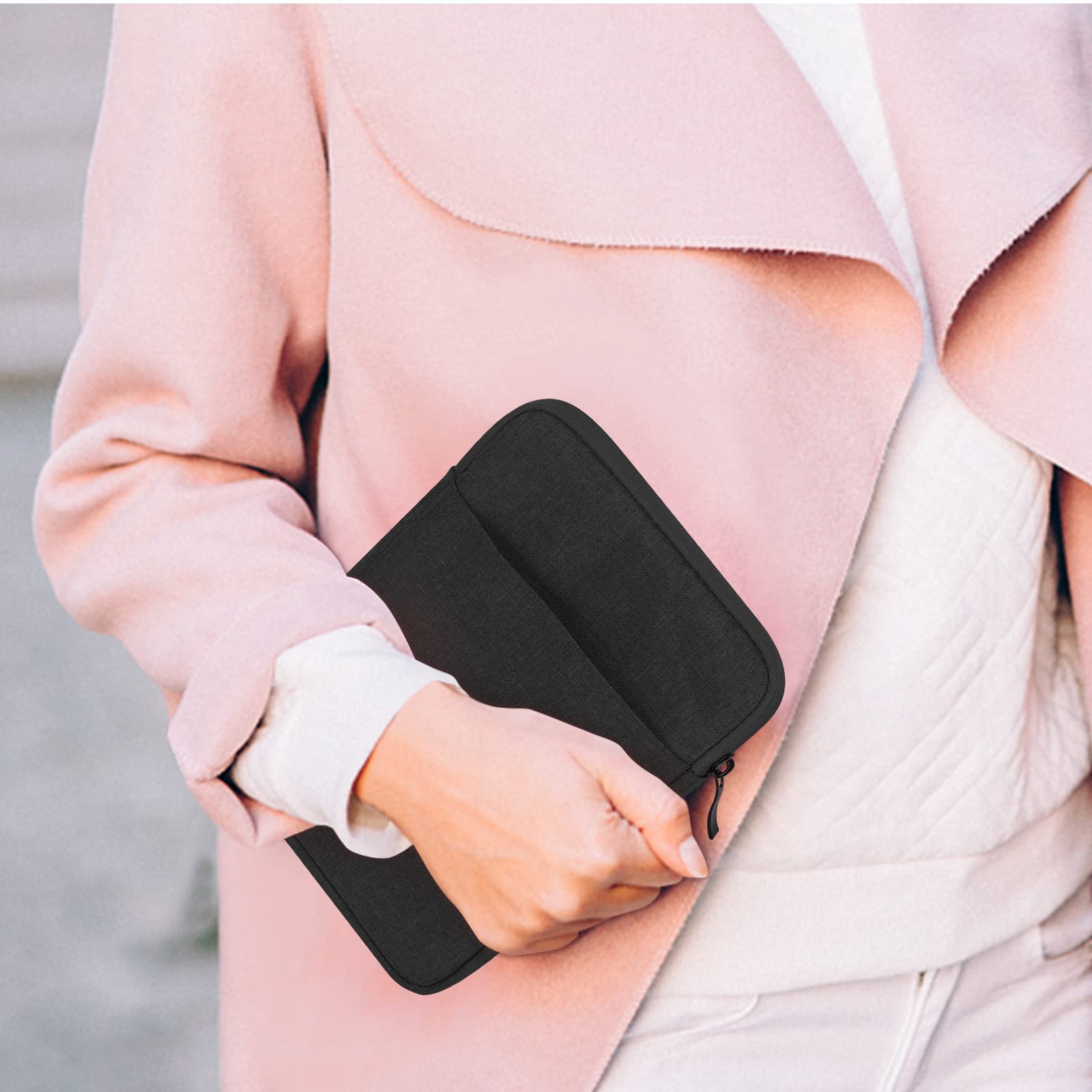 UrbanX 8 Inch Tablet Case for Samsung Galaxy Tab 3 - Lightweight Protective Sleeve with Dual Pockets for Laptop & Accessories | Perfect for Travel, School & Office Use
