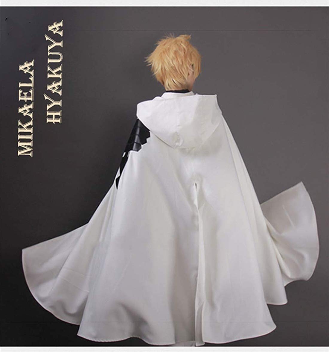 Mikaela Hyakuya Cosplay Costume Full Set with Wig - Seraph of The End Anime Outfit for Halloween, Conventions & Cosplay Events