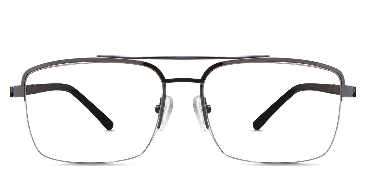 Hadley Men's Prescription Eyeglasses - Classic Rectangular Frame for Clear Vision | Perfect for Work, Reading & Everyday Wear
