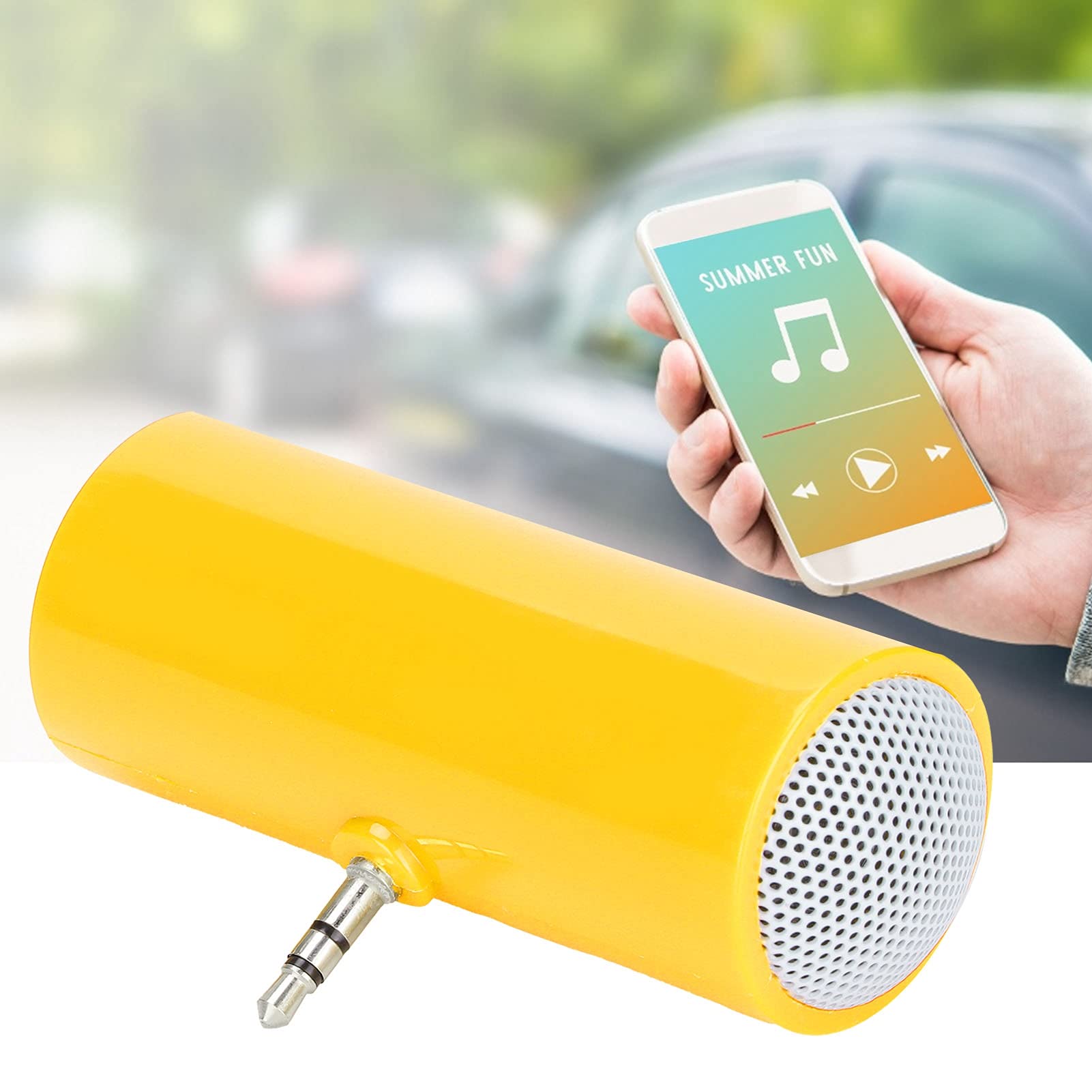 Cuifati Mini Stereo Speaker - Portable DIY Pillow Speaker with True HD Sound & 3.5mm Aux Input for iPhone, Android, Laptop | Perfect for Bedroom, Office, Travel & Outdoor Use