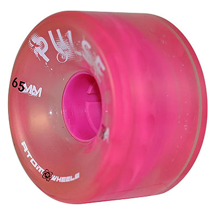 Atom Pulse Wheels 78A - Set of 4 High-Performance Skateboard Wheels for Smooth Riding on Streets and Parks