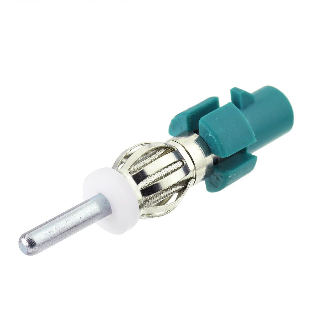 Bingfu Car Antenna Adapter - Fakra Z Male to DIN Plug Connector Converter for Car Stereo, FM/AM Radio, HD Radio, CD Player & Media Receiver - Perfect for Audio System Upgrades & Vehicle Radio Installation