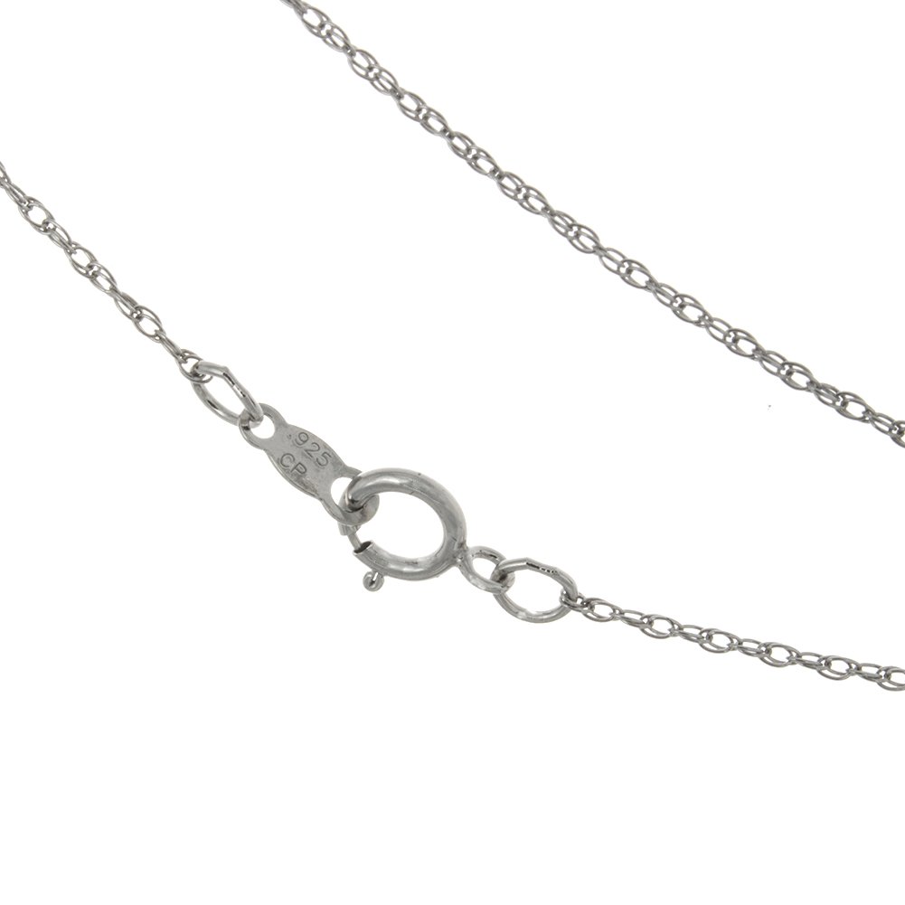 925 Sterling Silver Travel Necklace Charm Pendant with Chain - Jamaica & Sandals Round Disk Jewelry for Vacation, Beach Trips & Tropical Getaways