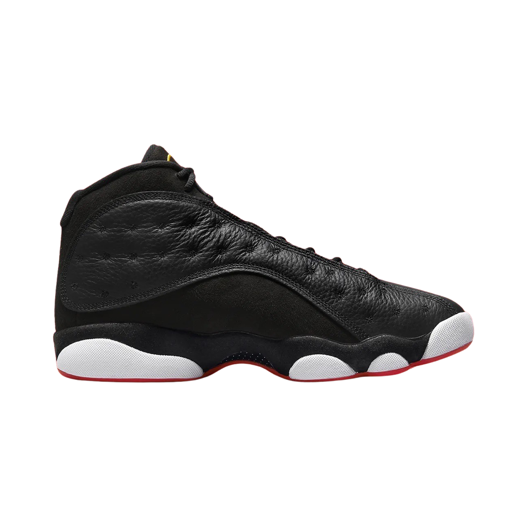 Air Jordan 13 Retro Playoffs Basketball Shoes - Black/Varsity Red/White - Men's High-Top Sneakers for Basketball & Streetwear Fashion
