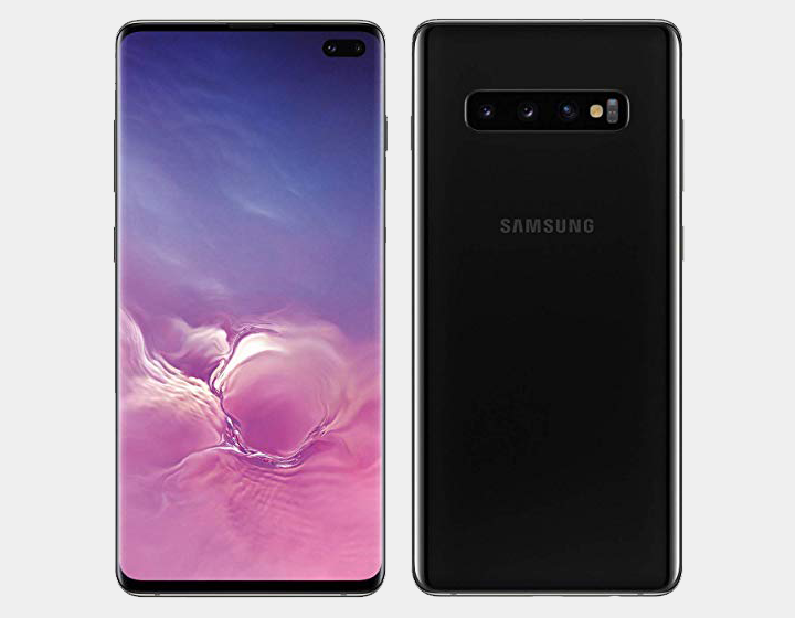 Samsung Galaxy S10+ SM-G975F/DS 128GB 8GB RAM Dual SIM Factory Unlocked Smartphone (Prism Black) - International Version for Travel & Business Use