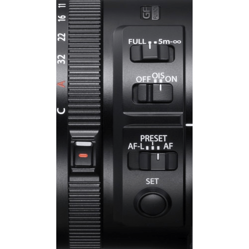 FUJIFILM GF 250mm f/4 R LM OIS WR GFX Medium Format Telephoto Lens - Professional Portrait & Wildlife Photography for GFX Mirrorless Cameras