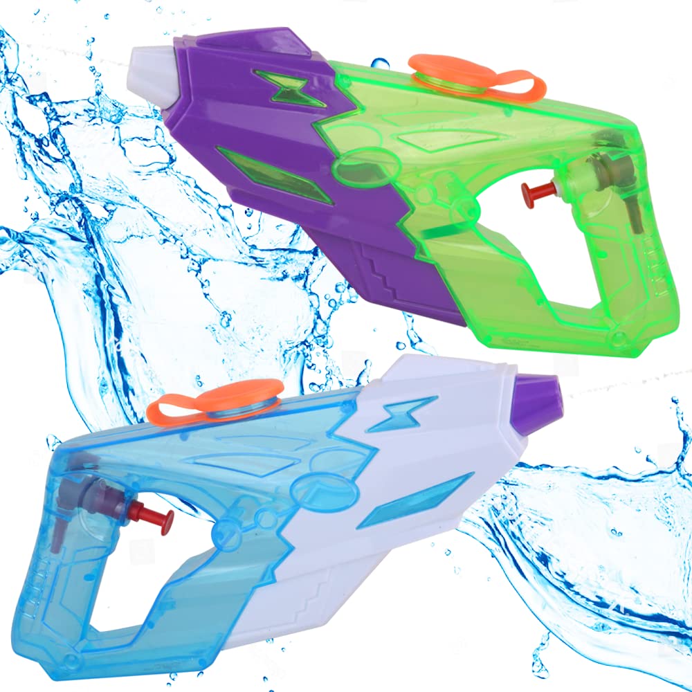 ArtCreativity Water Blasters - 2 Pack Kids Water Guns for Pool & Beach Fun
