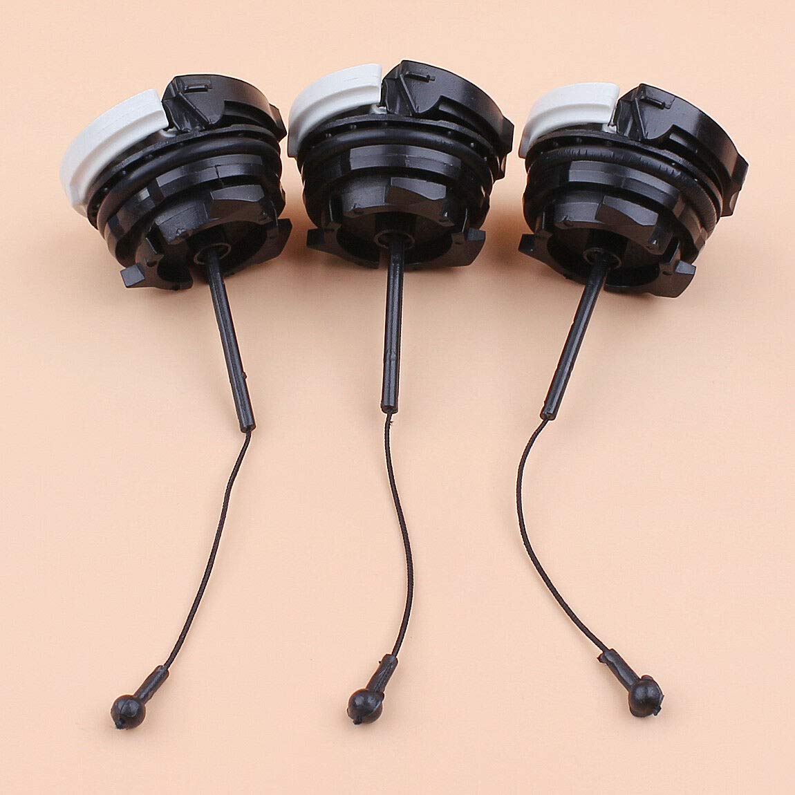 3 Pack Fuel Tank Cap Replacement for BR500 BR550 BR600 Backpack Blower - Fits Part #00003500533 - Perfect for Lawn Care, Landscaping & Outdoor Power Equipment Maintenance