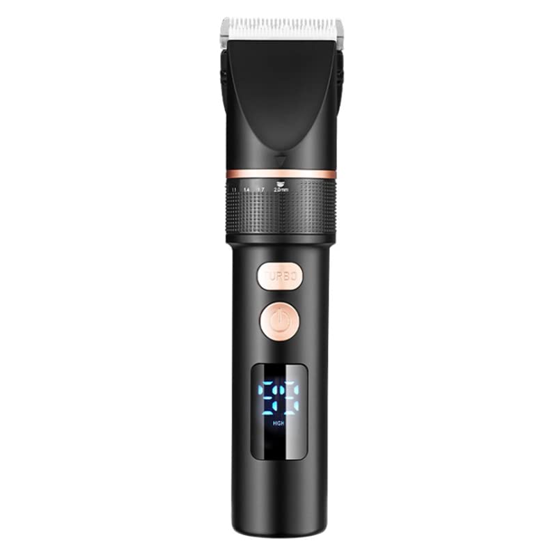 Professional Hair Clipper Trimmer for Men - Rechargeable Electric Hair Cutting Machine with Adjustable Blades | Perfect for Barber Shops, Home Grooming & DIY Haircuts