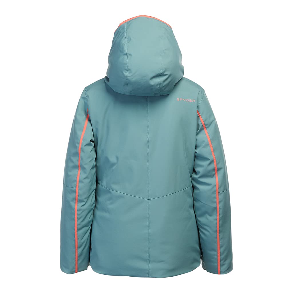 Spyder Big Girls Conquer Insulated Ski Jacket - Waterproof Winter Coat for Kids & Teens - Warm Snow Jacket for Skiing, Snowboarding & Outdoor Activities