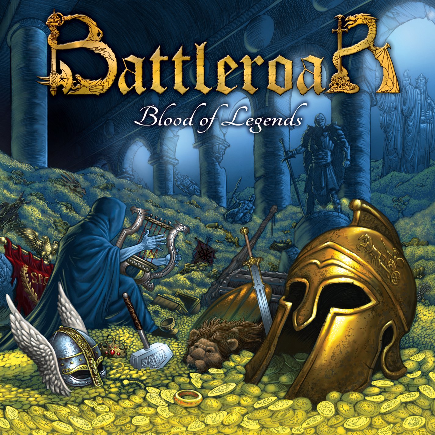 Battleroar - Blood of Legends CD | Viking Metal Music Album | Epic Battle Soundtrack for Gaming & Workout