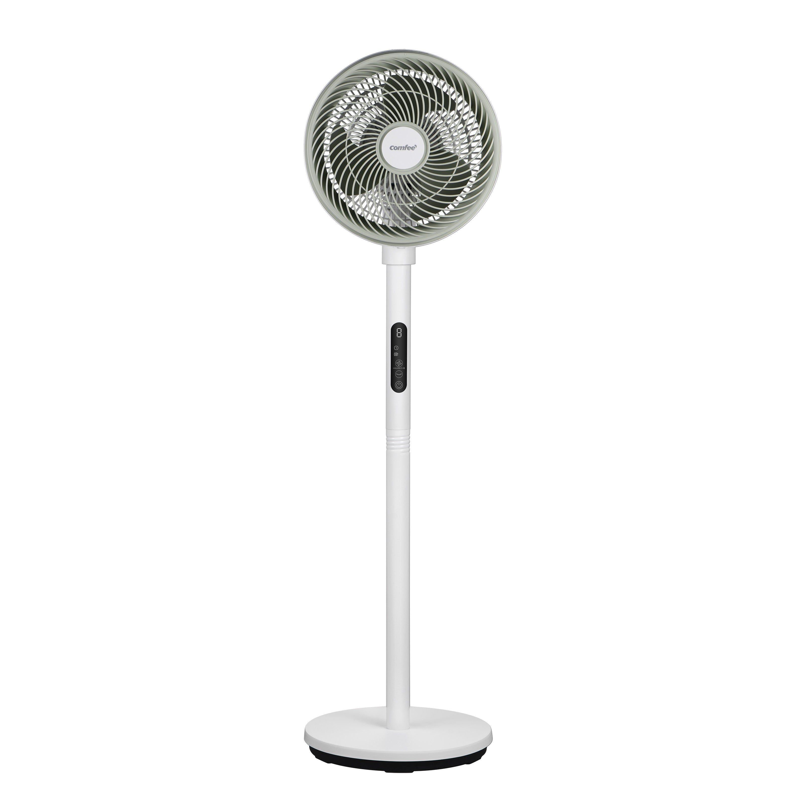 COMFEE CFS 09PGR0A0 9-Inch Oscillating Tower Fan with Remote Control - Perfect for Bedroom, Office & Home Cooling
