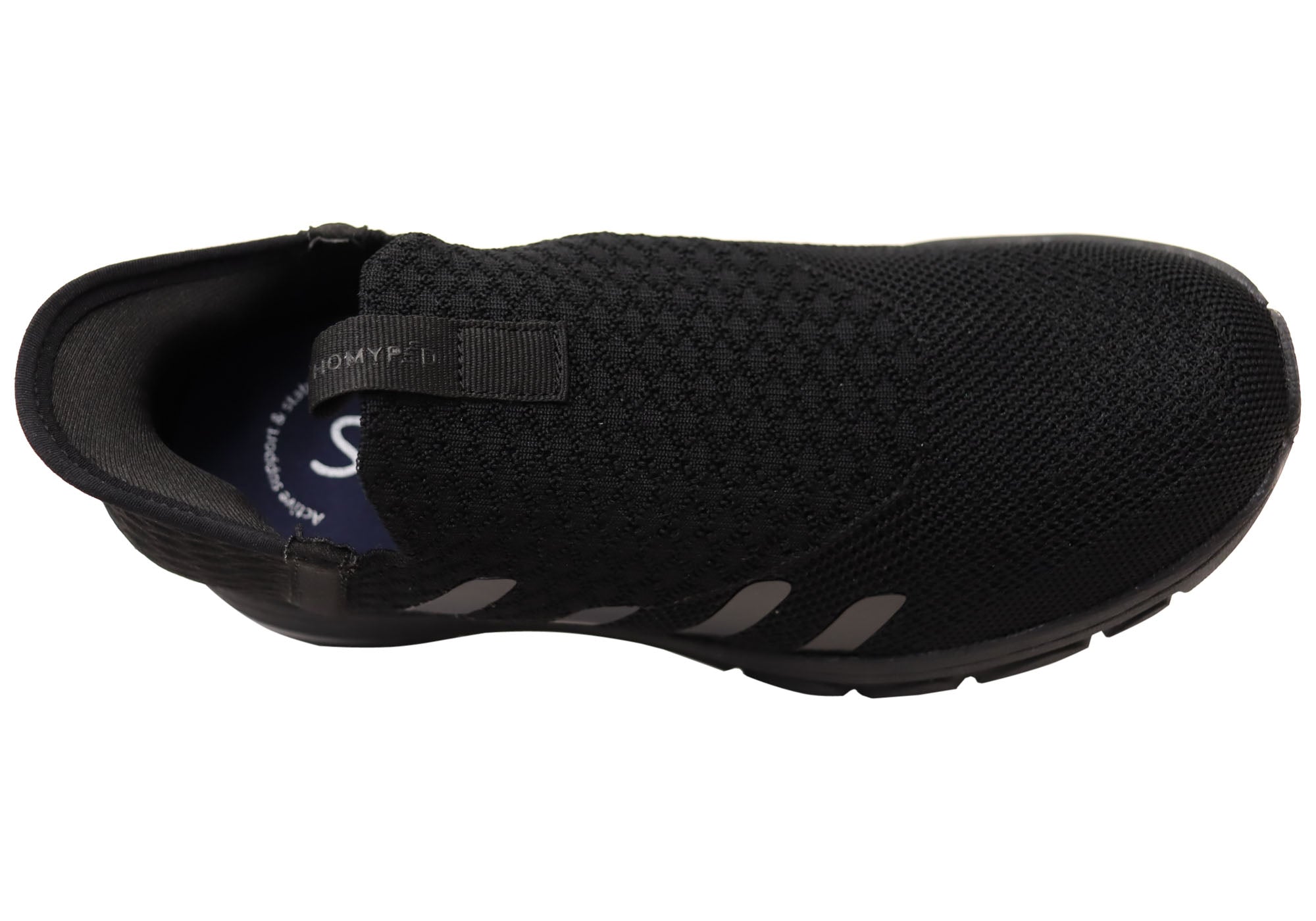 Homyped Airstep Slip On Women's Comfortable Wide Fit Walking Shoes - Perfect for Work, Travel & Everyday Wear