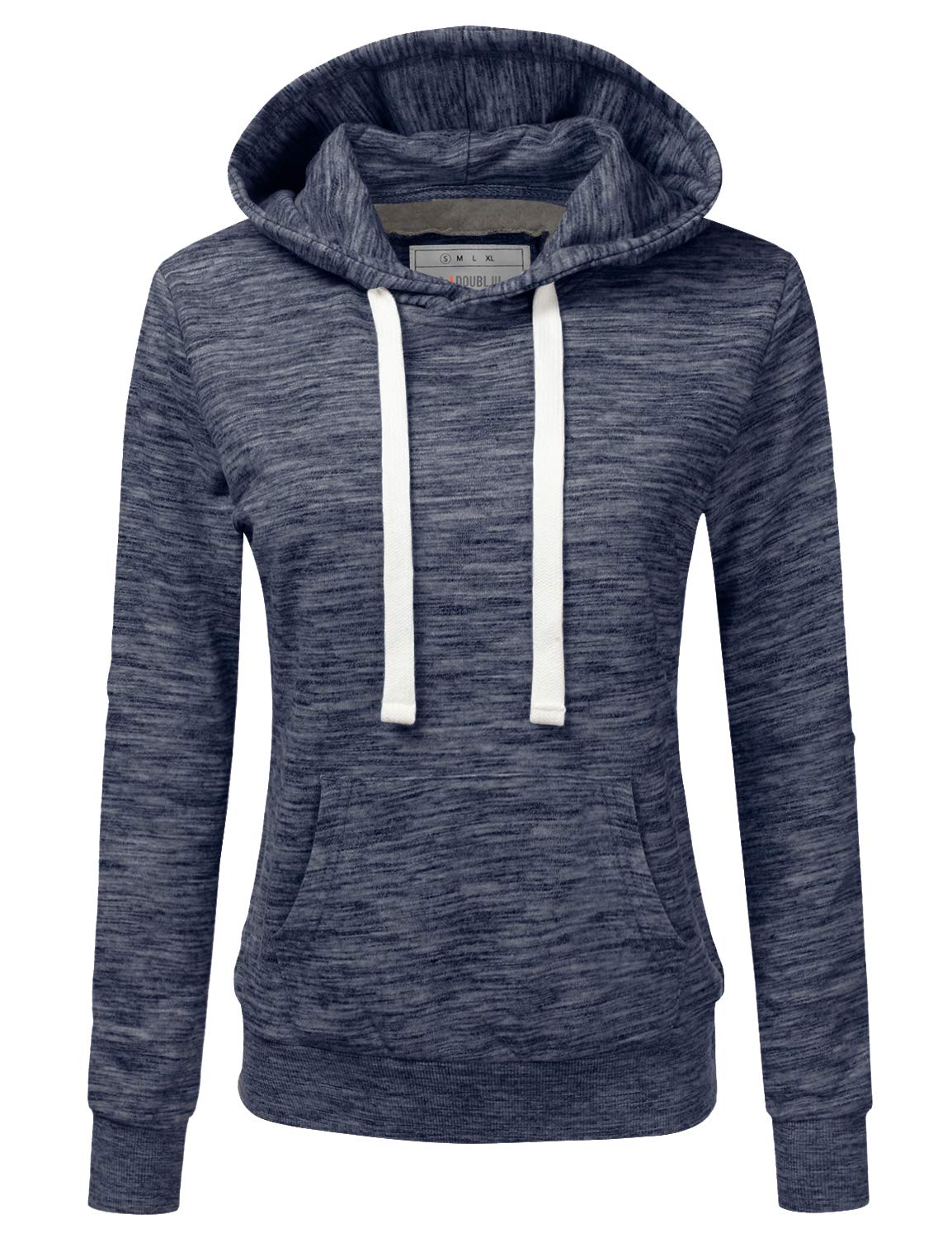 DOUBLJU Women's Lightweight Pullover Hoodie - Soft Basic Sweatshirt for Casual Wear, Lounge & Outdoor Activities