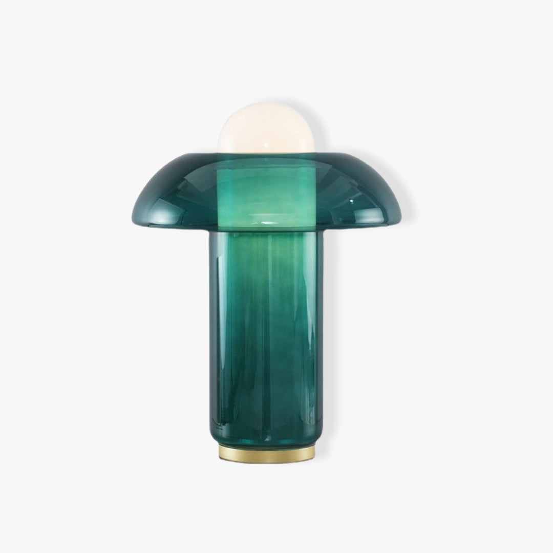 Nordic Glass Table Lamp - Modern Minimalist Bedside Lighting for Living Room, Bedroom & Office - Perfect for Home Decor & Ambiance