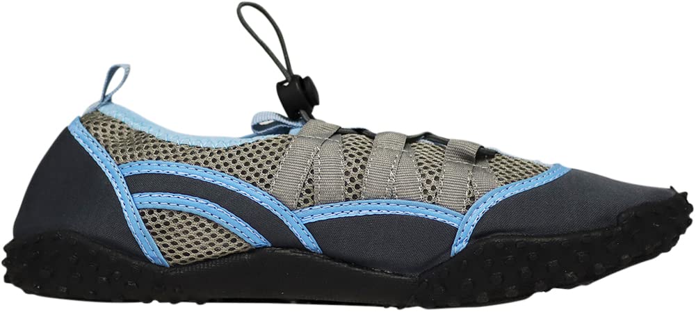 NORTY Wave Aqua Sock Water Shoes for Men - Quick-Dry Swim & Beach Shoes with Non-Slip Sole - Lightweight Water Socks for Swimming, Surfing, Kayaking & Outdoor Water Activities
