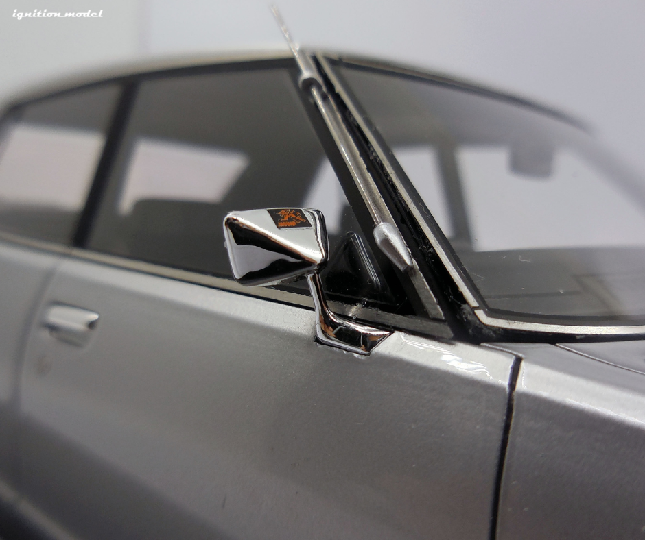 1:18 Nissan Skyline 2000 GT-X (GC110) Diecast Model Car - Silver Collectible Toy for Car Enthusiasts | Perfect for Display, Gifts, and Racing Collections