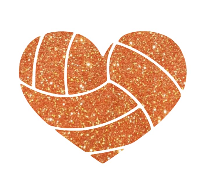 Orange Glitter