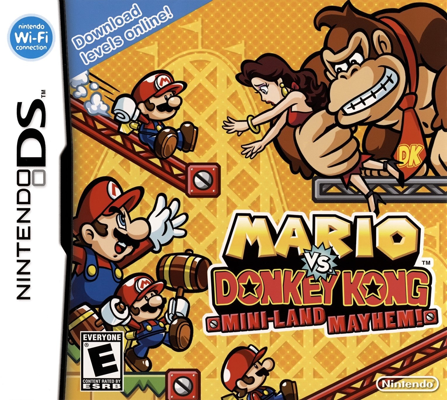 Mario vs Donkey Kong: Mini Land Mayhem! Nintendo DS Puzzle Adventure Game - Fun Family Entertainment for Kids & Adults