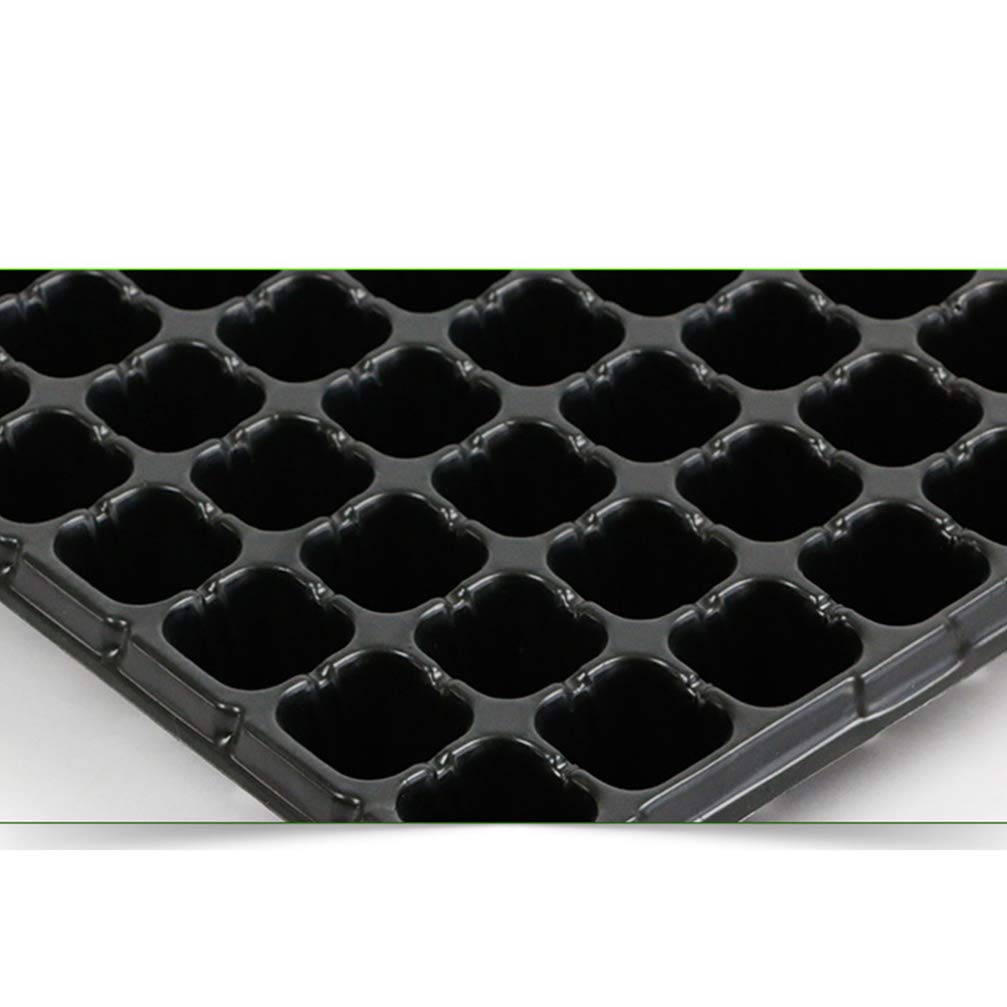 DOITOOL 10PCS 72-Hole Seed Starter Trays - Gardening & Bonsai Plant Growing Kit for Indoor/Outdoor Use