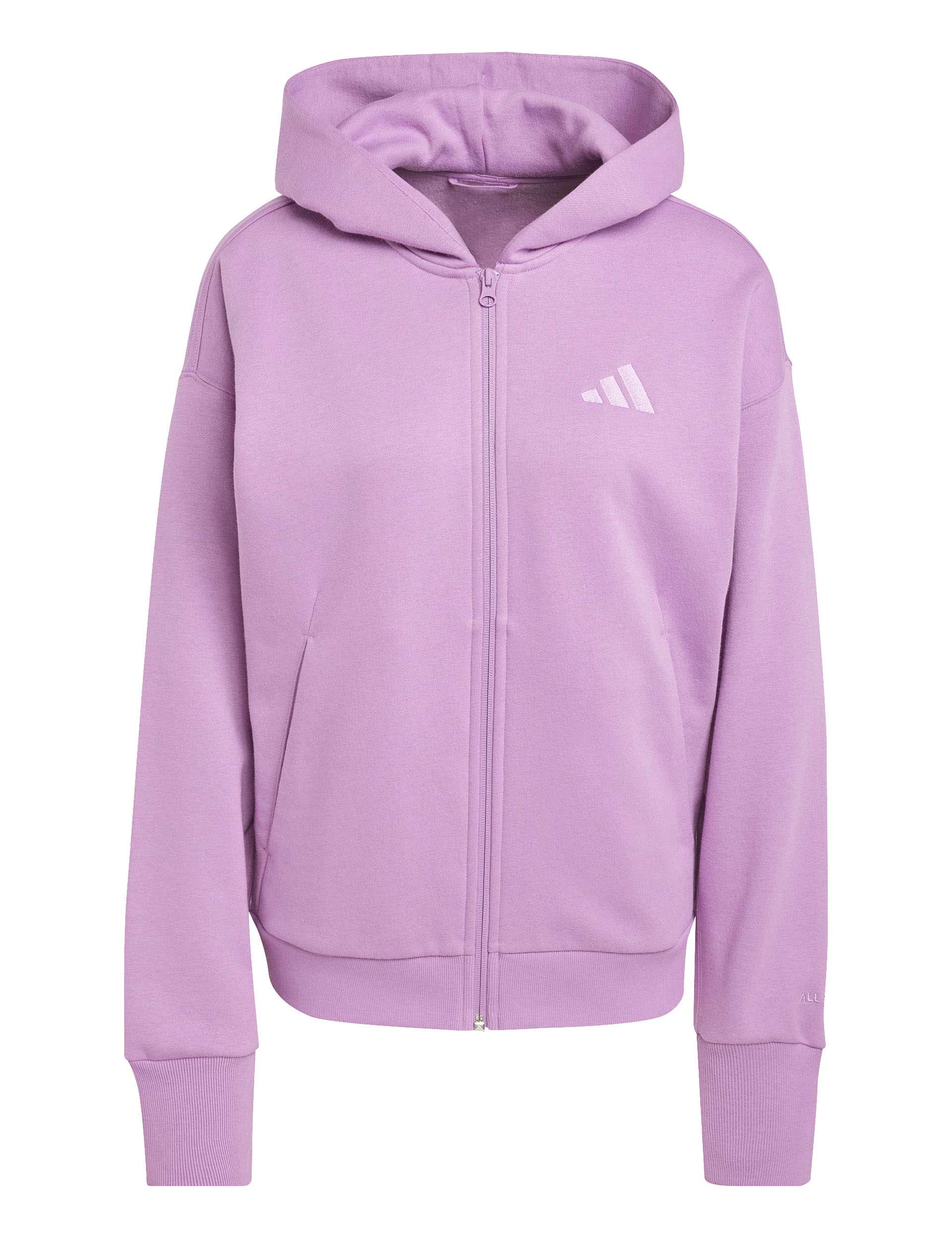 ALL SZN Fleece Full Zip Hoodie - Preloved Purple | Cozy & Warm Winter Wear for Men & Women | Perfect for Outdoor Activities, Casual Outfits & Layering