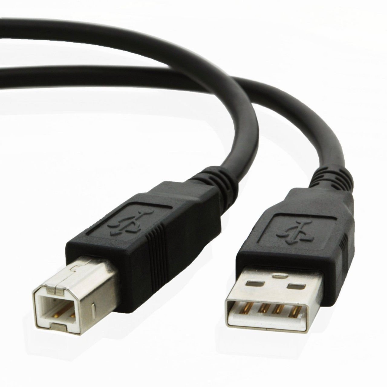 TacPower USB Printer Cable for Epson WorkForce 30 40 310 315 500 600 610 615 1100 - High-Speed Data Transfer for Home & Office Printing