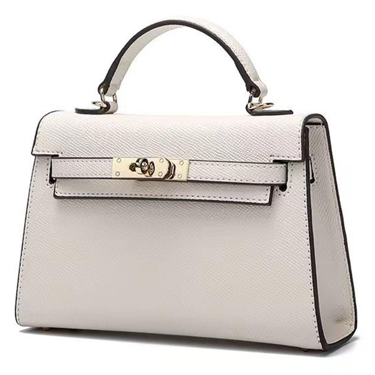 Luxury Mini Top Handle Bag for Women - Designer Leather Tote & Satchel Purse Dupes | Perfect for Work, Travel, and Everyday Use