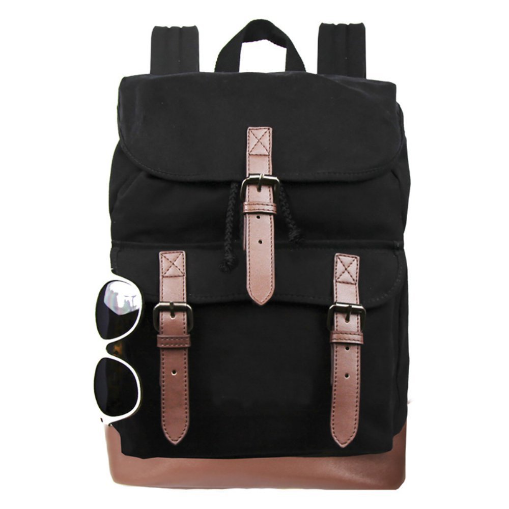 Travelwell Cambridge Laptop Backpack for Men & Women - 15.6 Inch Laptop Compartment, Water Resistant, Business Travel & College Backpack - Black | Perfect for Work, School & Daily Commute