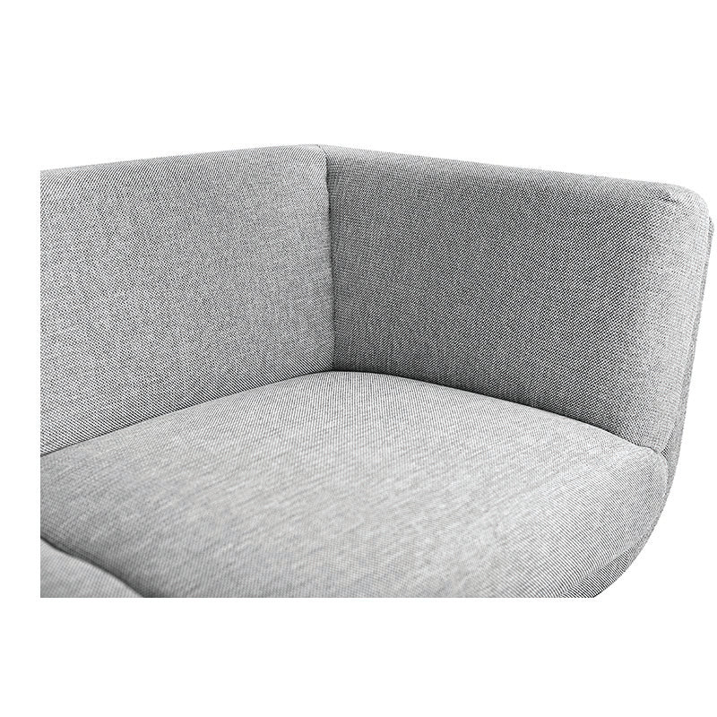HARPER 3-Seater Sofa - Modern Grey Fabric Couch for Living Room, Lounge & Apartment | Comfortable Sectional Sofa for Home Decor