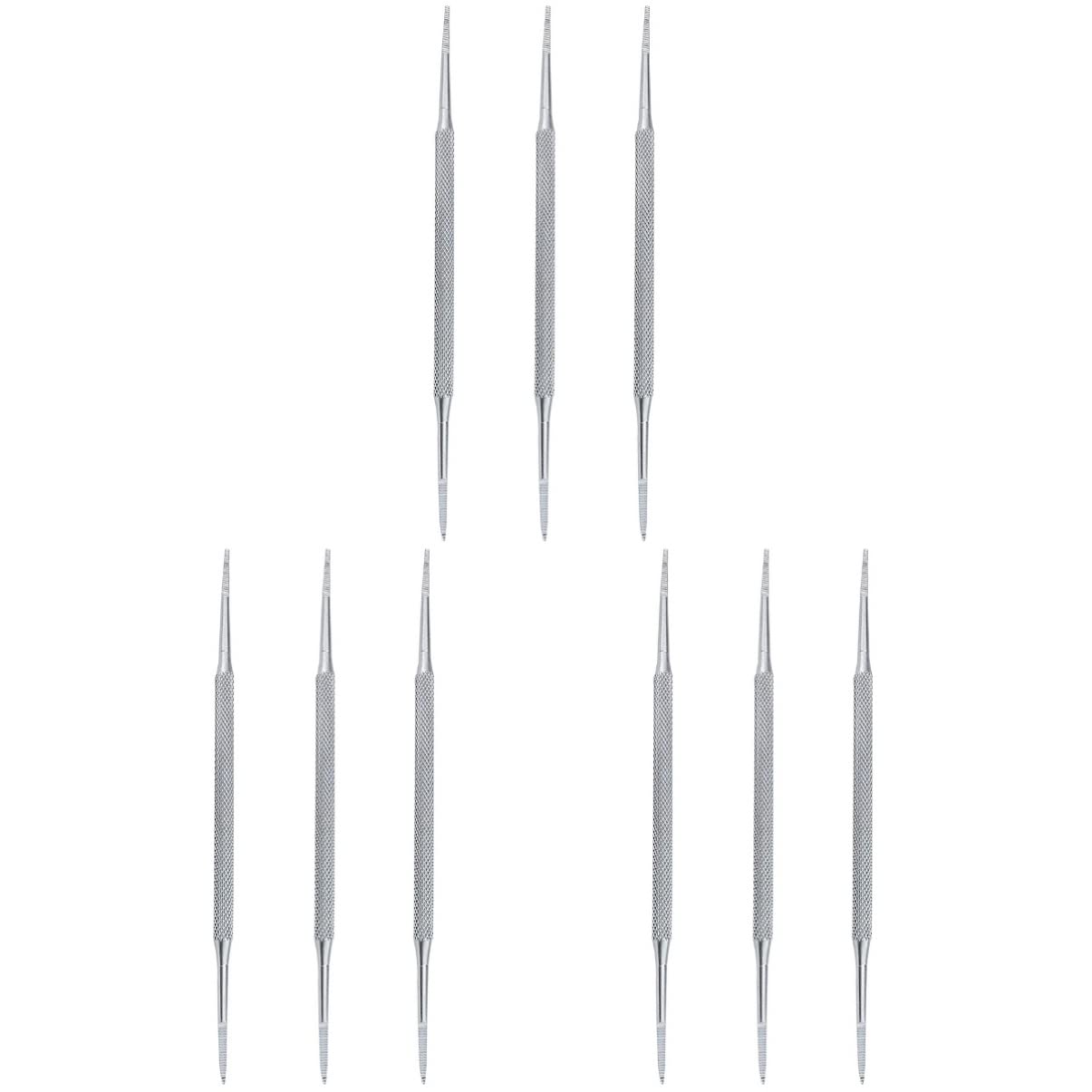 Beaupretty 3-Piece Stainless Steel Nail Care Kit - Cuticle Pusher, Nail Spoon & Scraper Tool for Professional Manicures & Pedicures - Perfect for Home Salons, DIY Nail Care & Spa Treatments