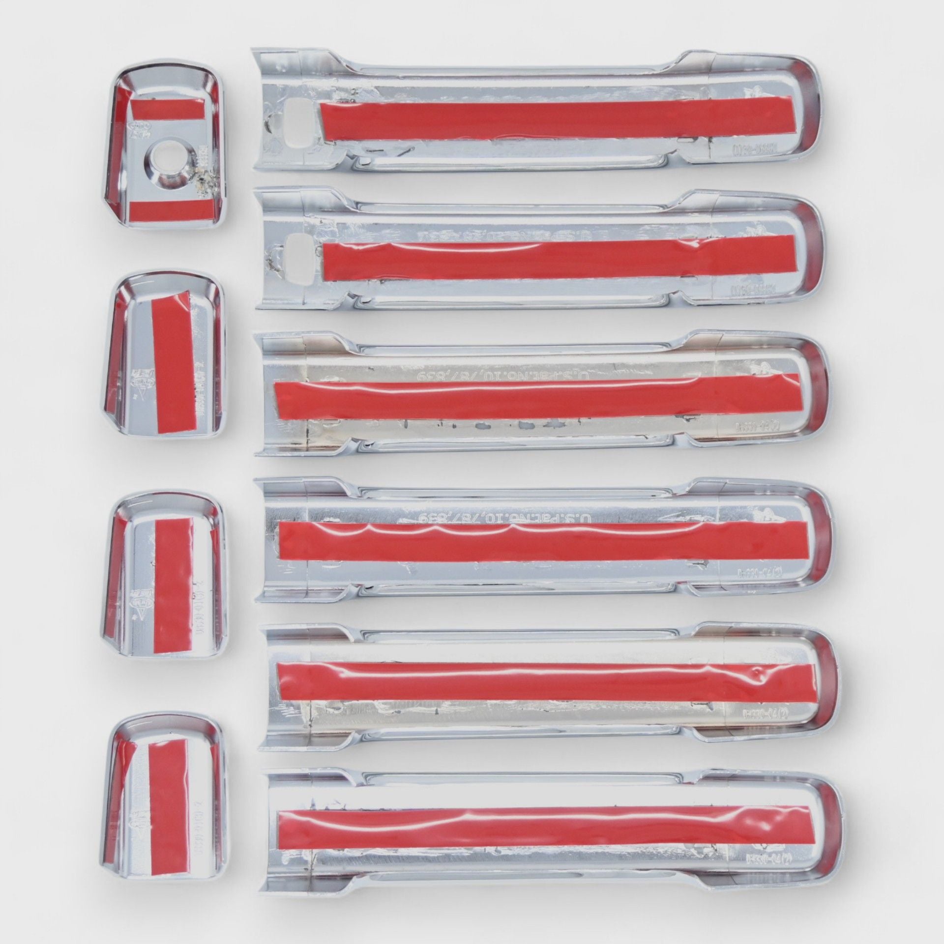 Chrome Door Handle Cover with Smart Key - DH330 | Secure & Stylish Home Upgrade for Front Doors & Entryways