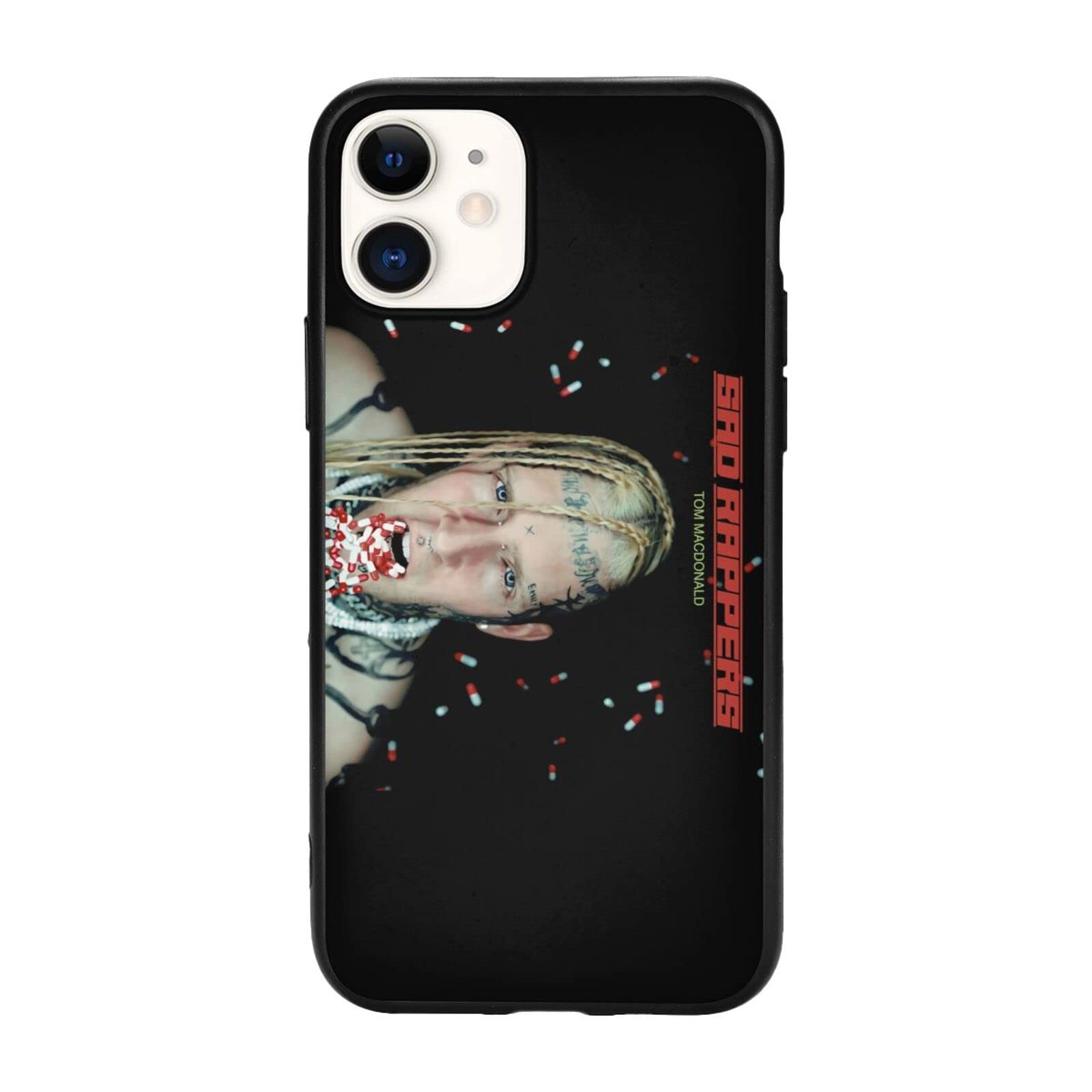 Tom Macdonald Sad Rappers Fashion Personality iPhone 11 Series Phone Case - Compatible with iPhone 11 Pro Max (6.5 Inch) - Trendy Protective Cover for Music Fans & Hip Hop Lovers