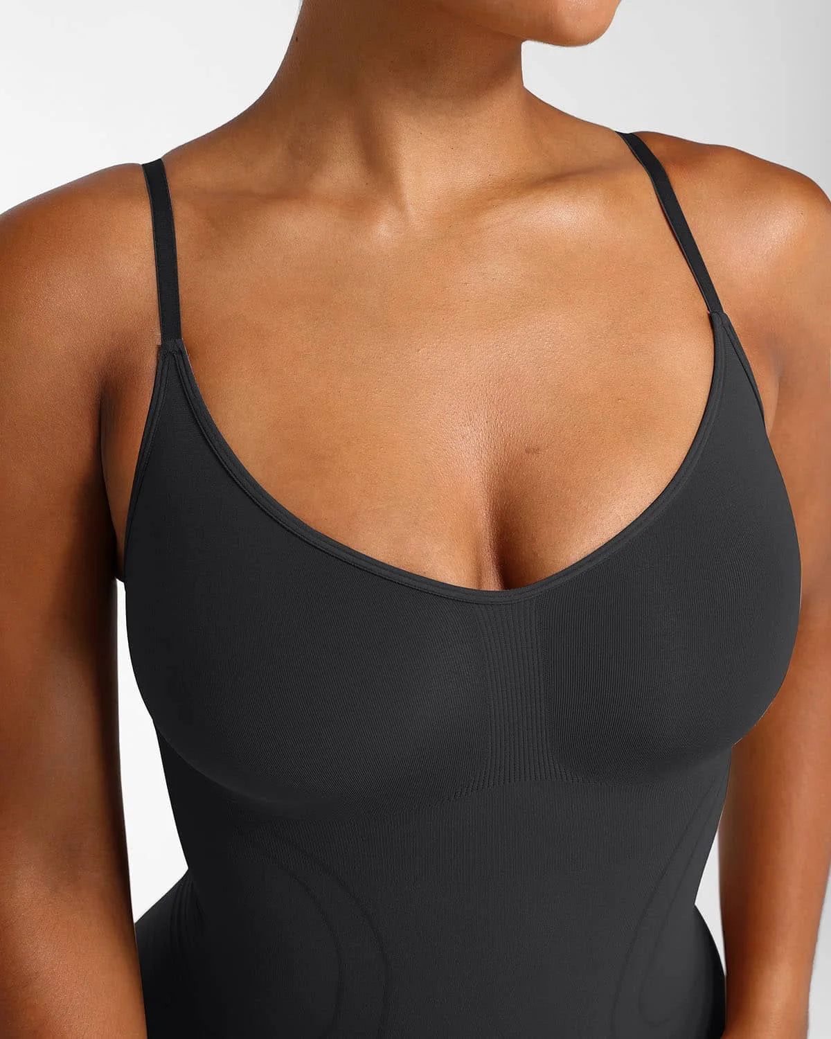Seamless Smoothing Bodysuit for Women - Tummy Control Shapewear - Comfortable Slimming Undergarment - Perfect for Dresses, Workouts & Everyday Wear