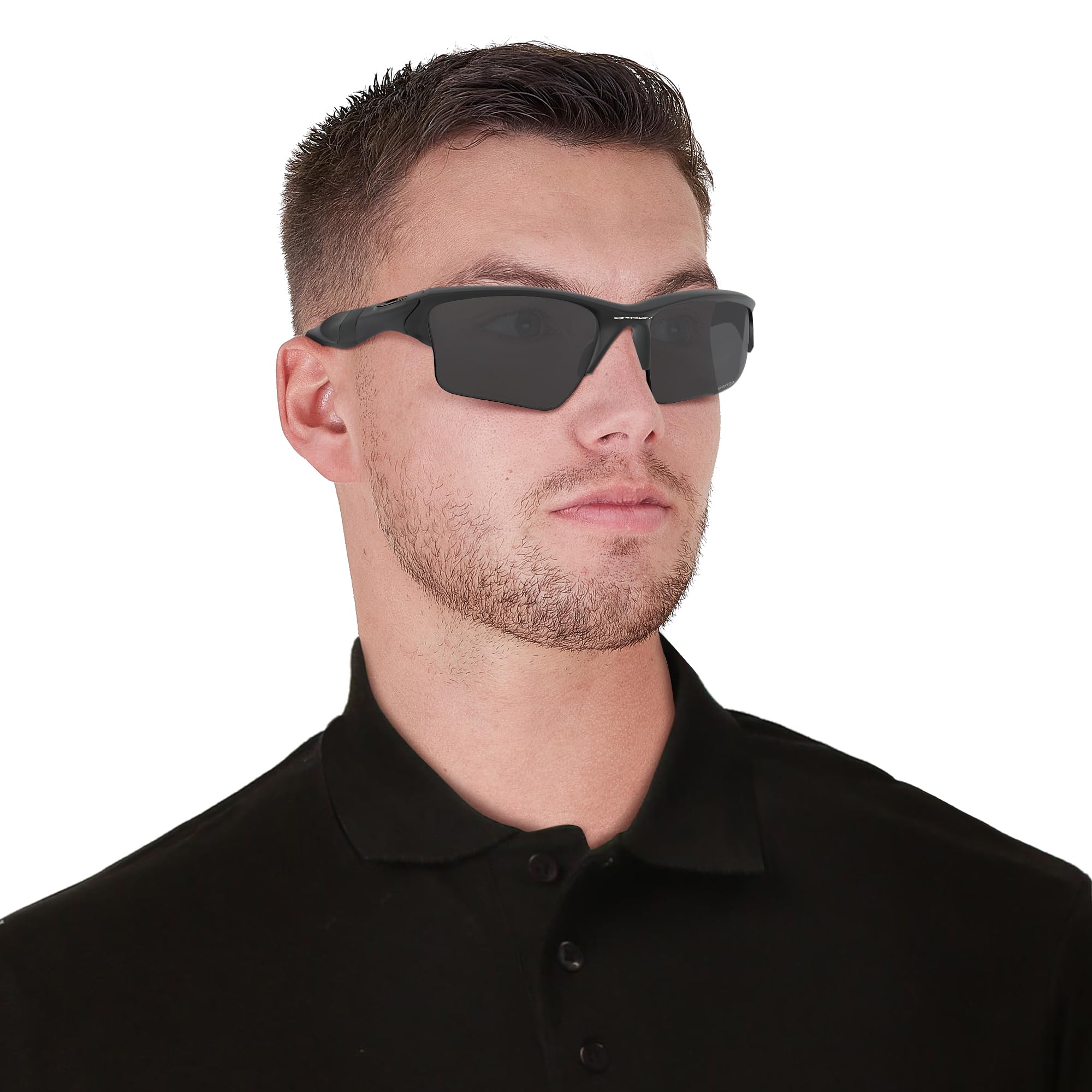 Oakley Men's Oo9154 Half Jacket 2.0 XL Rectangular Sunglasses - Polarized Sports & Driving Shades for Outdoor Activities