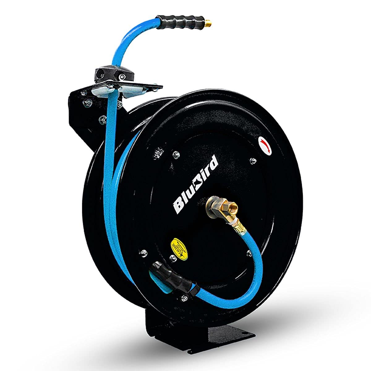 BluBird 20ga Retractable Air Hose Reel - Heavy Duty 3/8