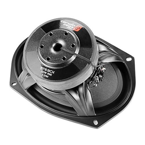 Cerwin Vega ST69CX 6x9 Inch 250W 2-Way Coaxial Car Speakers with Titanium Dome Tweeter 4 Ohm Black (Pair) - Premium Sound for Trucks, SUVs and Custom Car Audio Systems
