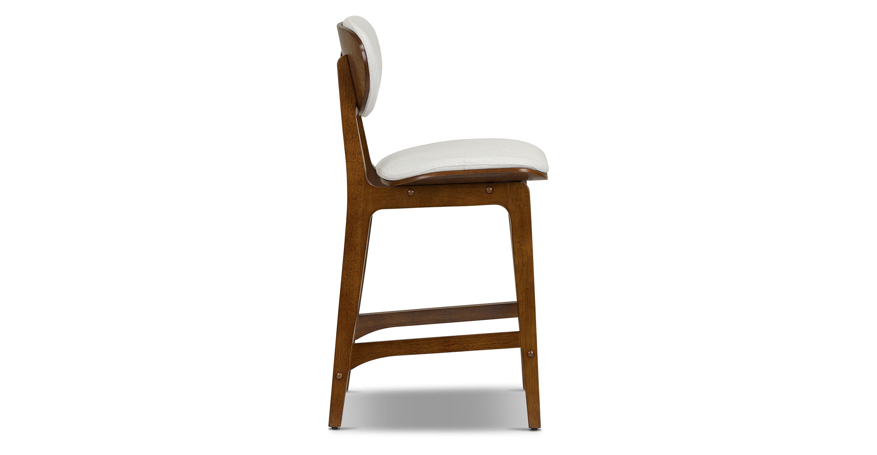Finnley Counter Stool with Removable Washable Covers - Modern Kitchen Bar Stools for Dining Room, Breakfast Nook & Home Decor