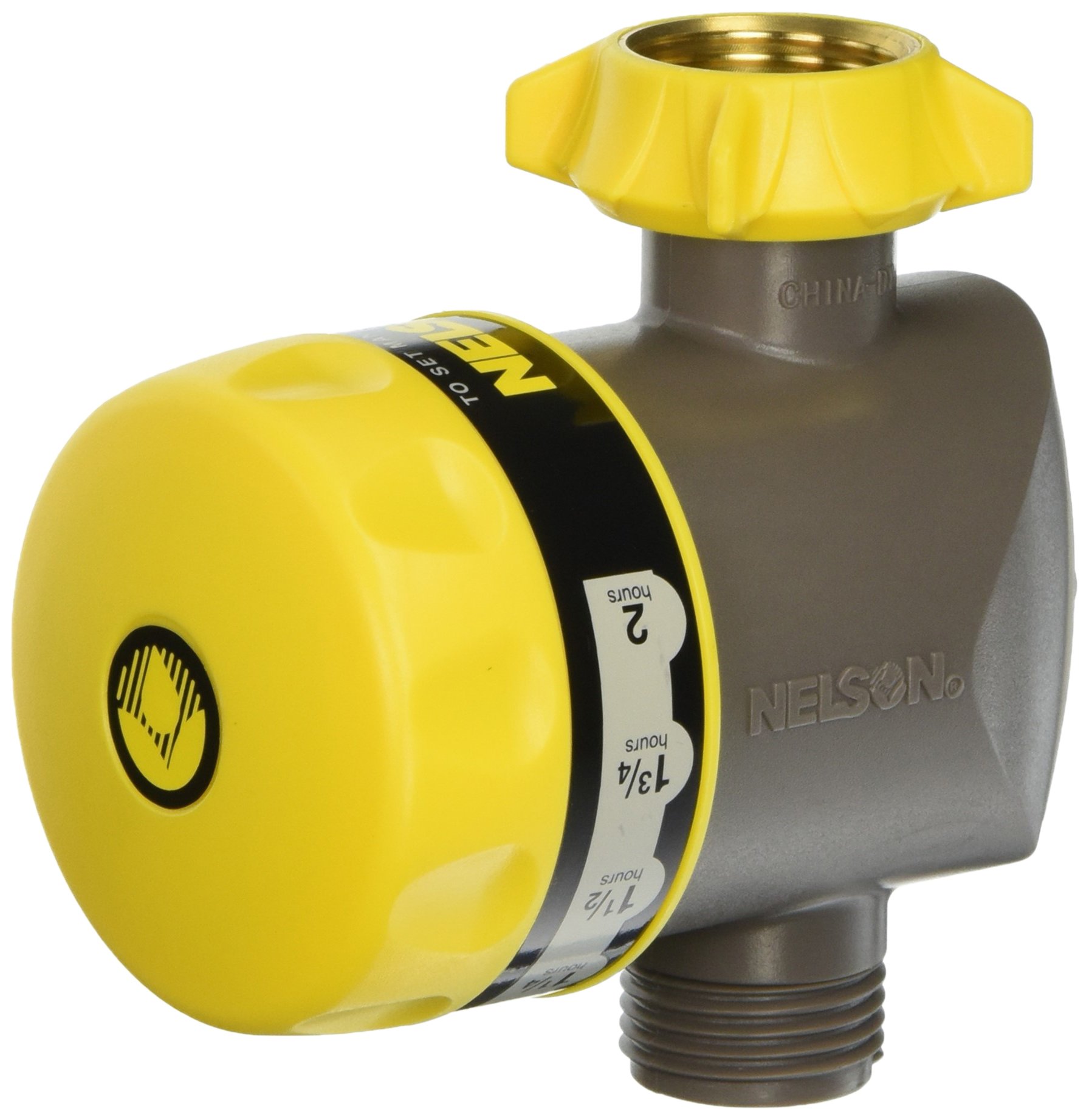 Nelson Shut-Off Water Timer - Automatic Garden Hose Timer for Lawn Irrigation, Sprinkler System - Perfect for Outdoor Watering, Drip Irrigation & Plant Care