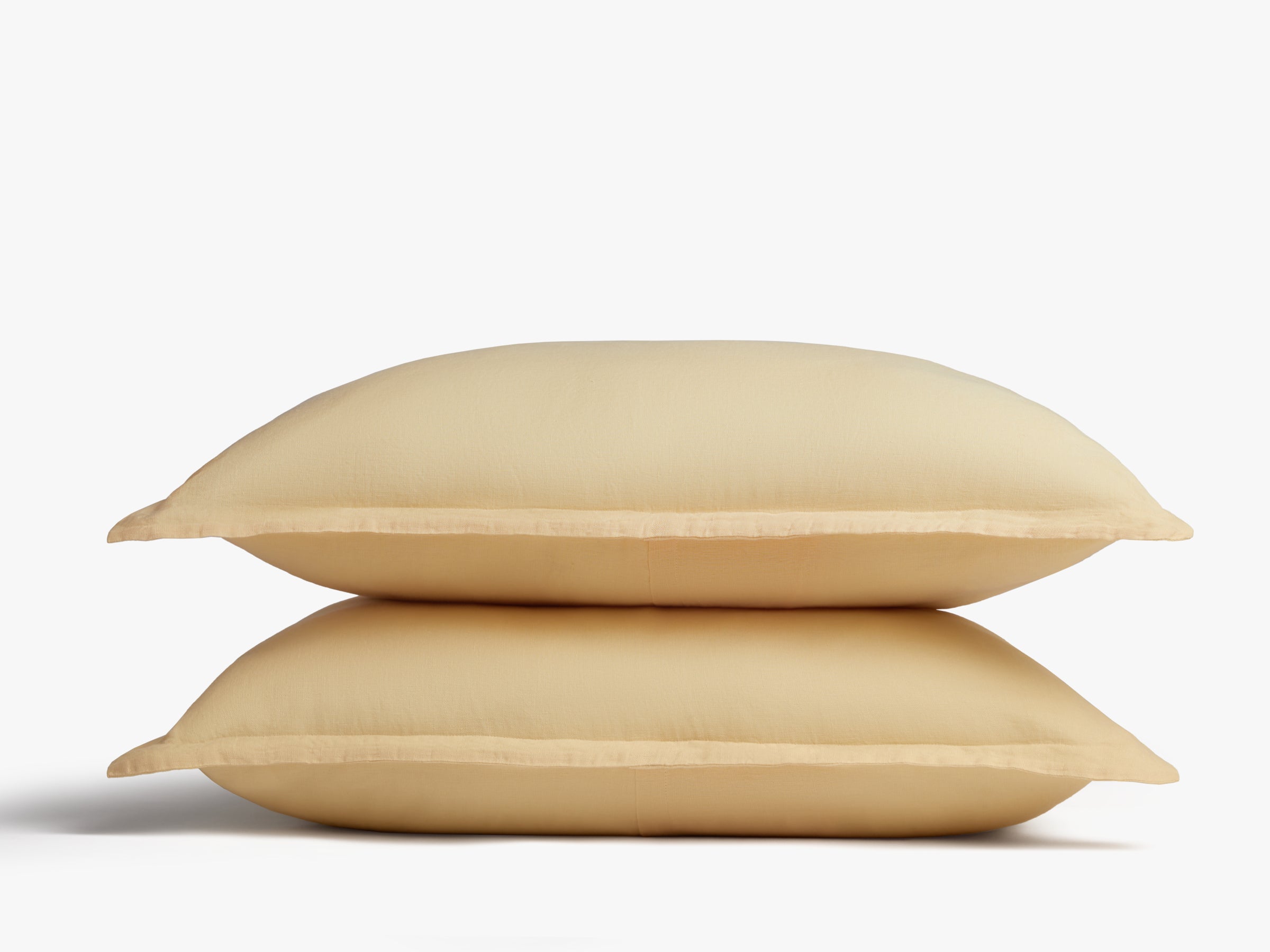 le FLEUR* Premium Linen Sham Set (Blonde) - Soft & Breathable Pillow Covers for Bedroom Decor, Hotel Style Luxury Bedding - Perfect for Master Bedroom, Guest Room & Airbnb Stays